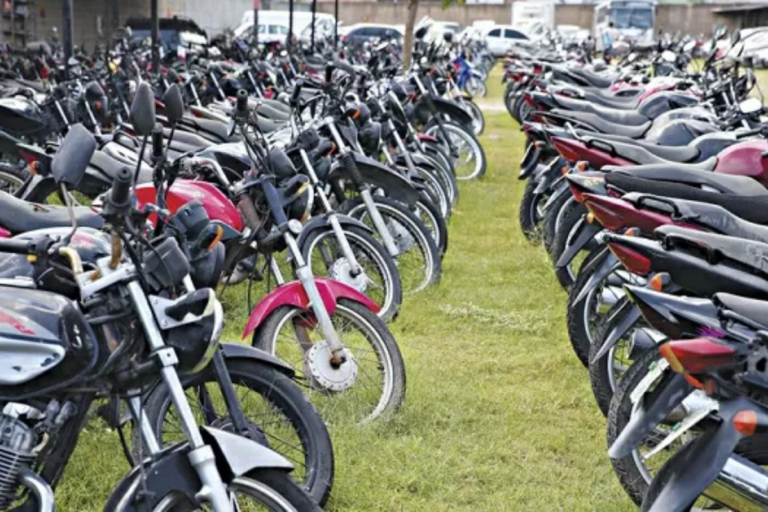 Leilão de Motos
